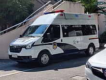 Ford Transit Pro police van