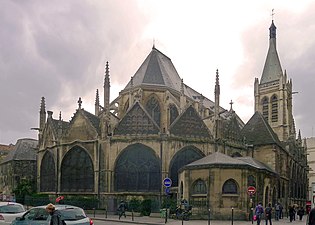 Chevet de l'église.