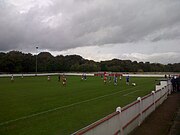 ESHOLT END OF GROUND VERSUS COLNE FC