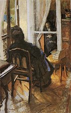 Édouard Vuillard, À la fenêtre.