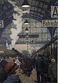 Hans Baluschek: Bahnhofshalle, 1929