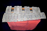 Stone marimba, range C3–C5