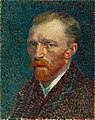 Vincent van Gogh, Selvportrett, 1886–1887