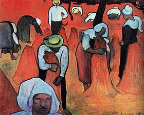 Émile Bernard, Les Moissonneurs (1888), New York, Metropolitan Museum of Art.