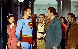 George Reeves jako Superman ve filmu