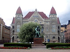 Le Théâtre national de Finlande.