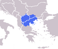 Područje koje bi, prema zamisli, obuhvatala Nezavisna Država Makedonija