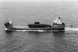 Kilo Armada Rep. China a bordo del carguero semisumergible SS SeaTeam 1995
