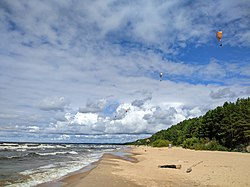 Saulkrasti beach