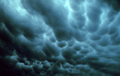 Mammatus clouds