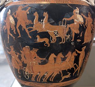 Les Tesmofòries commemoraven el segrest de Persèfone per part d'Hades i el seu retorn amb la seva mare Demèter