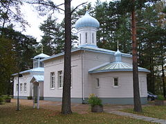 L'église orthodoxe de Porvoo.
