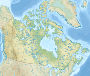 Шамплейн (озеро). Карта розташування: Канада