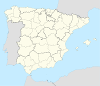 Nacionalni park Doñana na mapi Španije