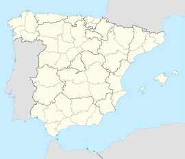 Ponferrada na mapi Španije