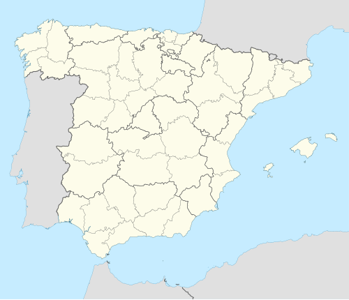 2017–18 Segunda División is located in Spain