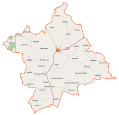 Plan gminy Bielsk