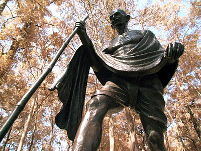 Standbeeld in São Paulo, Brazilië Door Indiase beeldhouwer Gautam Pal