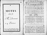 Mote[t]s de Mr. Dumont, 1697 (postume uitgave)