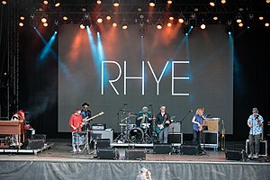 Rhye performing in Oslo in 2018