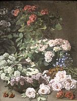Клод Моне. «Весняні квіти», 1864