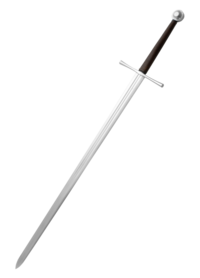רפליקה של חרב דו-ידנית. חרבות מסוג זה פופולריות בקולנוע כנשקם של גיבורים, אבירים ולוחמים חסונים