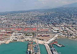 Veduta aerea di Port-au-Prince