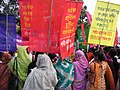 8 mars 2011 Mobilisation féministe à Dhaka au Bangladesh.