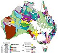 Геологічна карта Австралії (англ.)