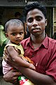 Padre e figlio, Dhaka, Bangladesh