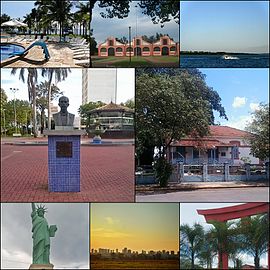 Yatch Club Araçatuba; Deposito de Locomotiva da NOB; Jet ski no Rio Tietê; Praça Rui Barbosa; Museu Marechal Cândido Rondon; Estátua da Liberdade na Av. dos Araçás; Pôr do sol a partir a zona leste; Monumento Torii homenagem da colônia japonesa