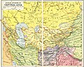 Russian Empire (1721–1917 AD), Khanate of Khiva (1511–1920 AD), Khanate of Khiva (1511–1920 AD) and Emirate of Bukhara (1785–1920 AD) in 1903 AD.