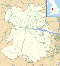 Bridgnorth Castle is located in Shropshire
