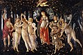 《春》(Primavera)，1482年，收藏於佛羅倫斯烏菲茲美術館