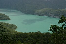 Le lac de Vouglans.