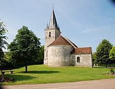 L'église de Jacqueville.