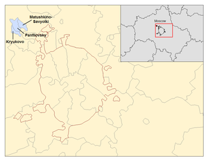 Zelenograd districts