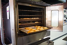 Pasties in the oven