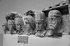 Door lintel from Hatra. 2nd-3rd century AD. Sulaymaniyah Museum, Iraqi Kurdistan