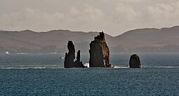 The Drongs as seen from Braewick