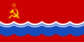 Drapeau de la République socialiste soviétique d'Estonie de 1953 à 1990, recto