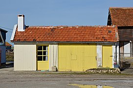 Cabane ostréicole traditionnelle au port de La Grève, à La Tremblade.