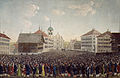 1814 Landsgemeinde di Trogen, Appenzell (Johann Jakob Mock, skt. 1820)