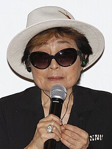 Yoko Ono in February 2016