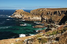 De Pointe du Van, in de Bretagne.