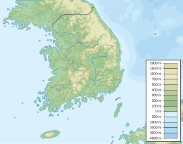Mappa di localizzazione: Corea del Sud