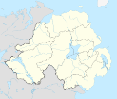 بروکبورو در ایرلند شمالی واقع شده