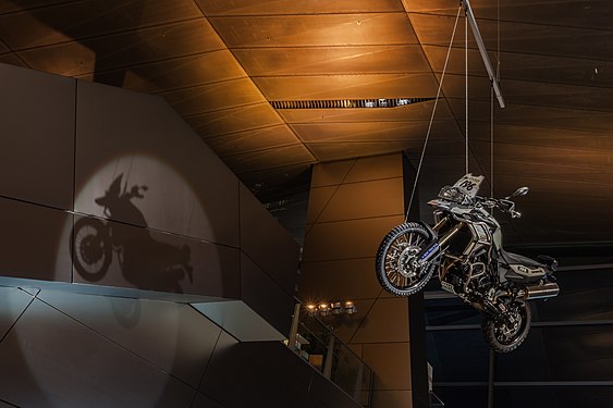 Touratech BMW F800GS, BMW Welt, Munich, Germany.