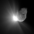 Deep Impact collision with Tempel 1