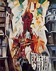 Robert Delaunay, Pole Marsowe: czerwona wieża, 1911, Art Institute of Chicago